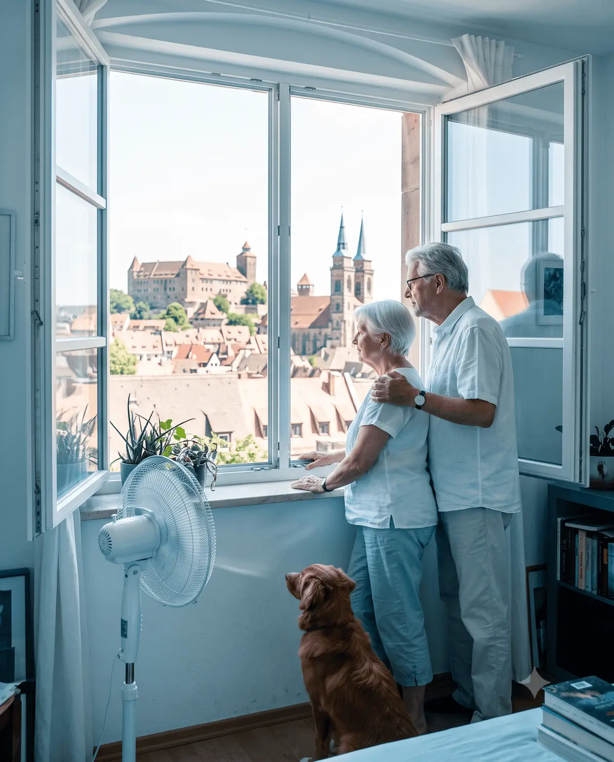 Hitze und Kühlen in Nürnberg