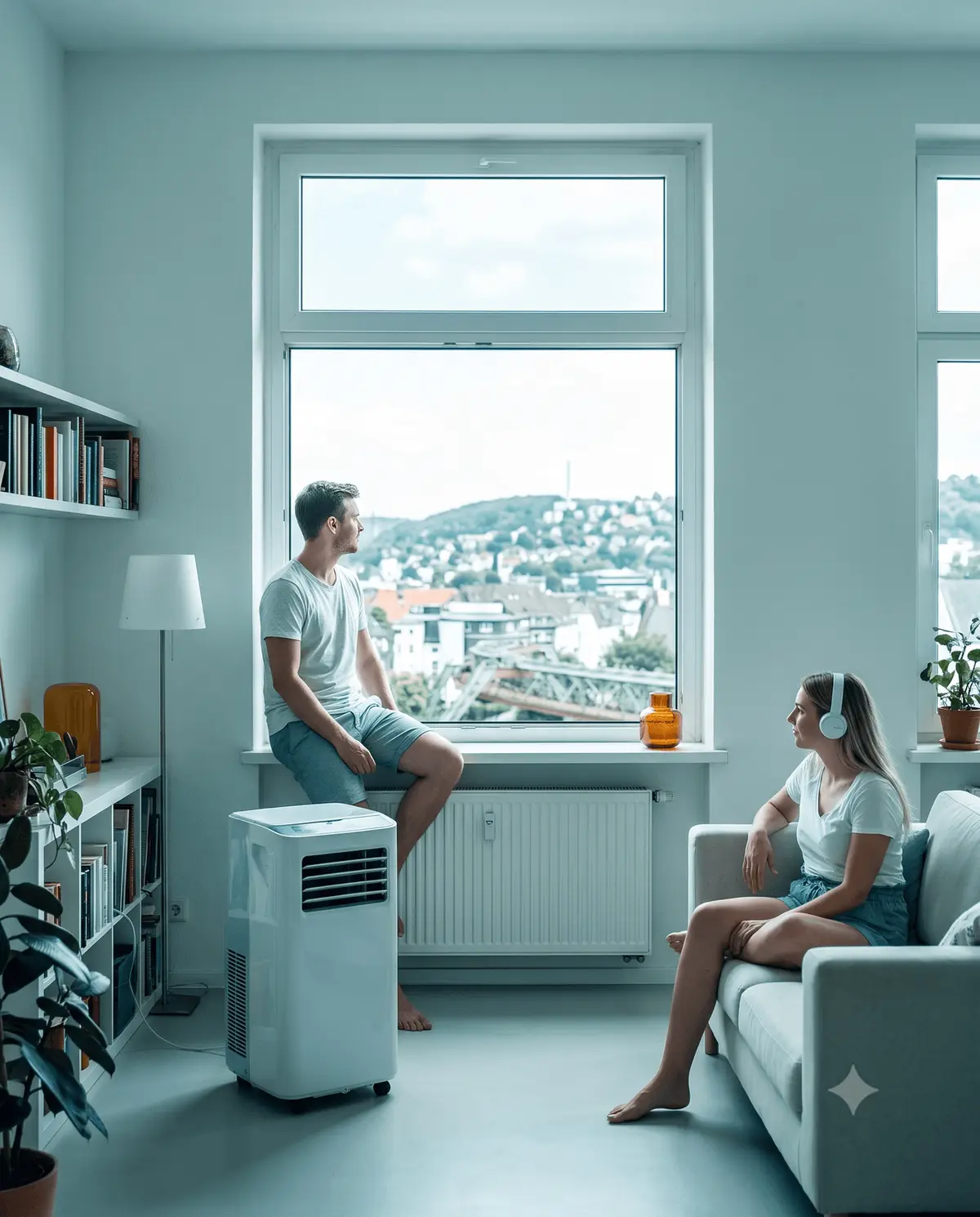 Hitze und Kühlen in Wuppertal
